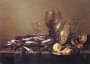 Willem Claesz Heda Style life oil painting